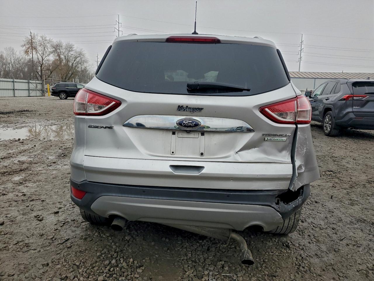 2014 Ford Escape Titanium VIN: 1FMCU0J98EUE49615 Lot: 93726615