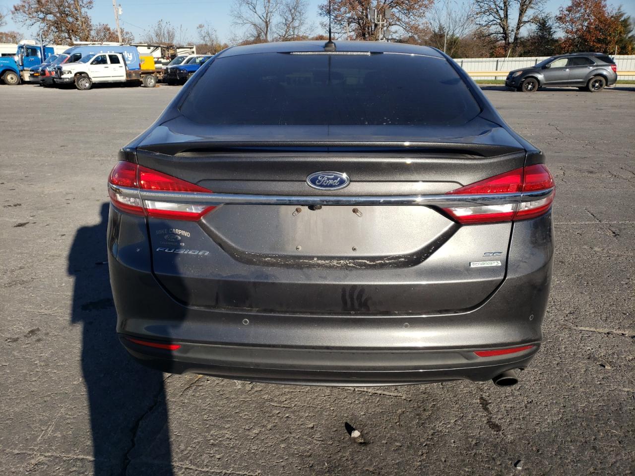 2018 Ford Fusion Se VIN: 3FA6P0HD1JR191528 Lot: 92370425