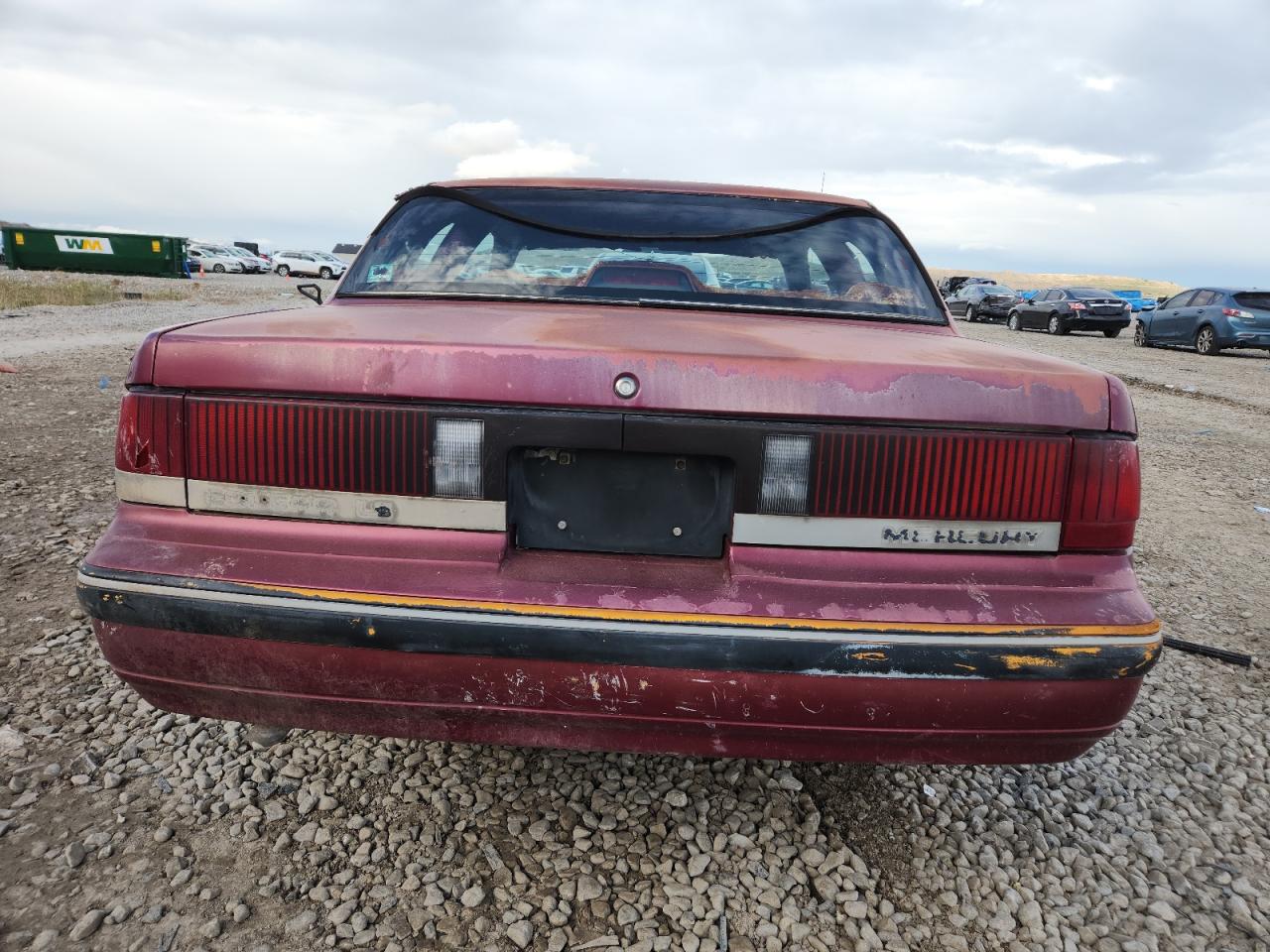 1989 Mercury Cougar Ls VIN: 1MEPM6048KH664316 Lot: 93260035