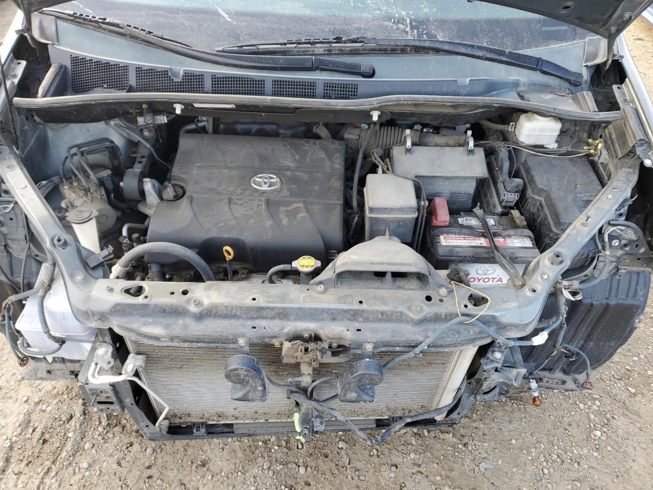 2012 Toyota Sienna Le VIN: 5TDJK3DC7CS039741 Lot: 91675575