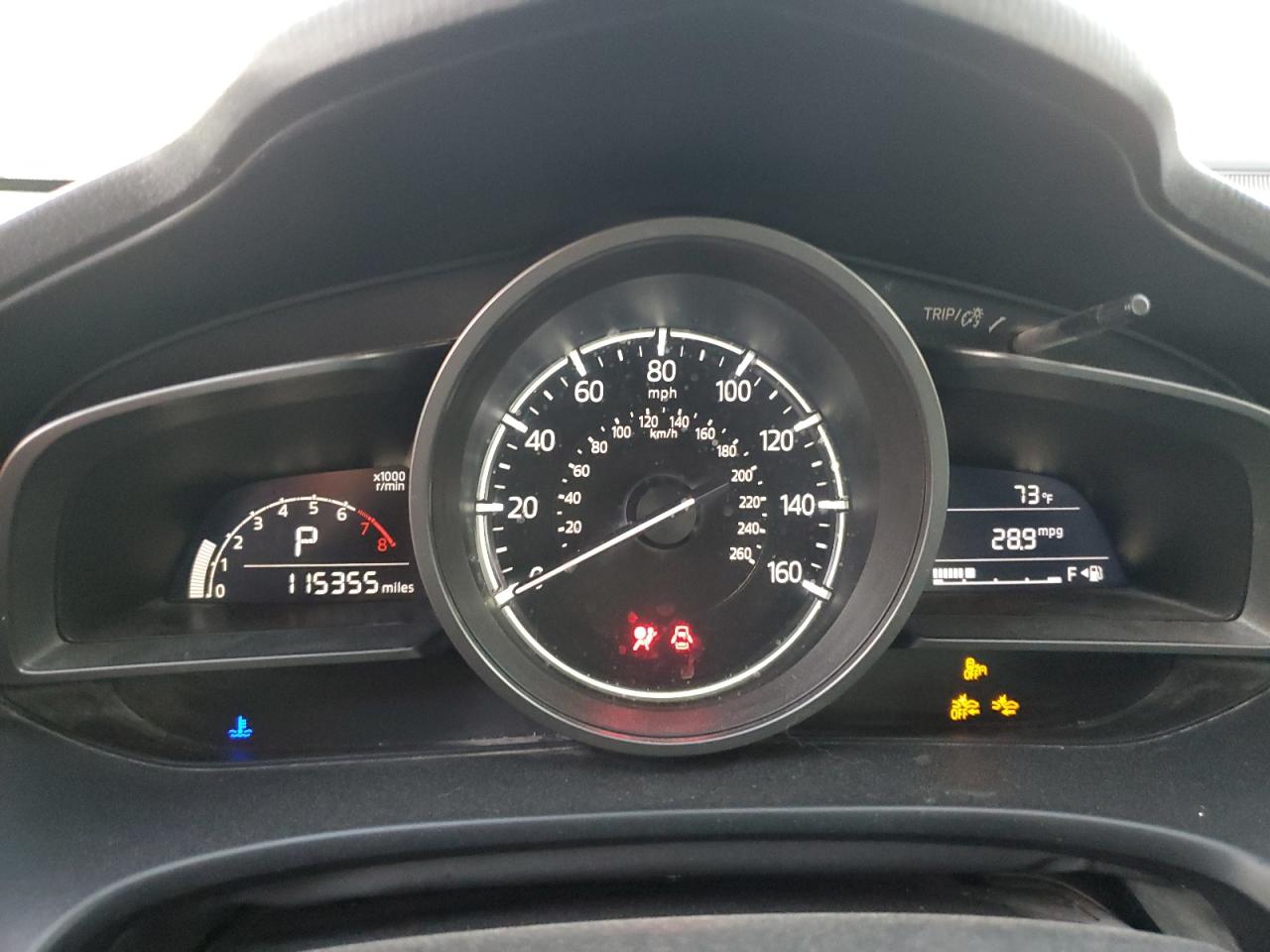 2017 Mazda 3 Touring VIN: 3MZBN1L77HM125513 Lot: 92243665