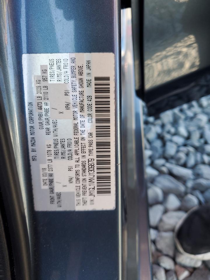 2018 Mazda 6 Touring VIN: JM1GL1VMXJ1309879 Lot: 93177075