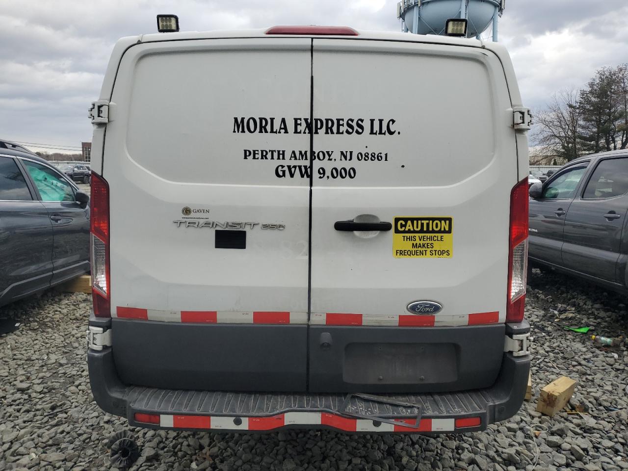 2017 Ford Transit T-250 VIN: 1FTYR1ZM7HKA88923 Lot: 92004045