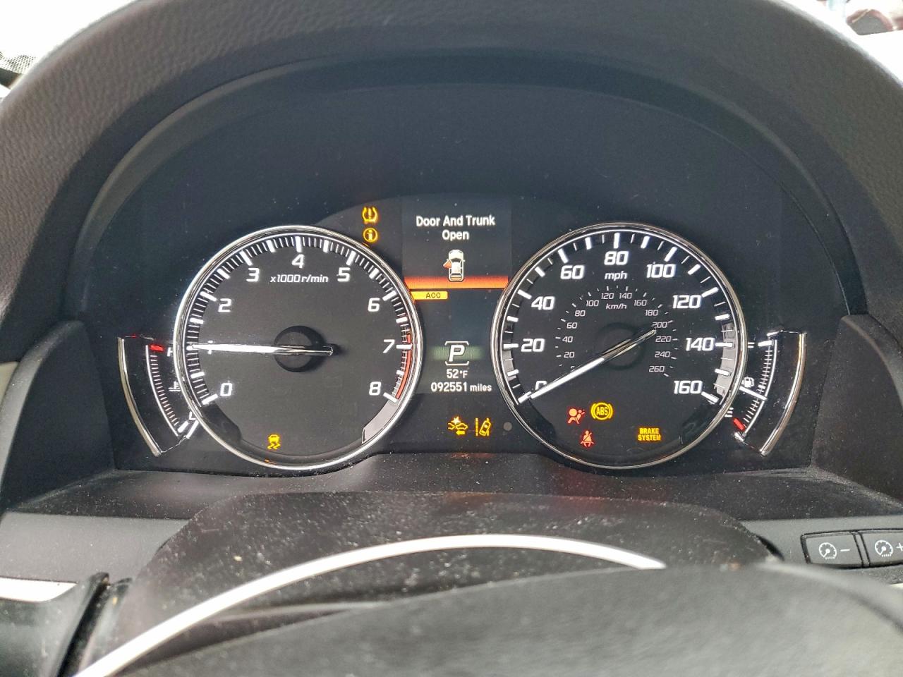 2016 Acura Rlx Tech VIN: JH4KC1F59GC001342 Lot: 91264365