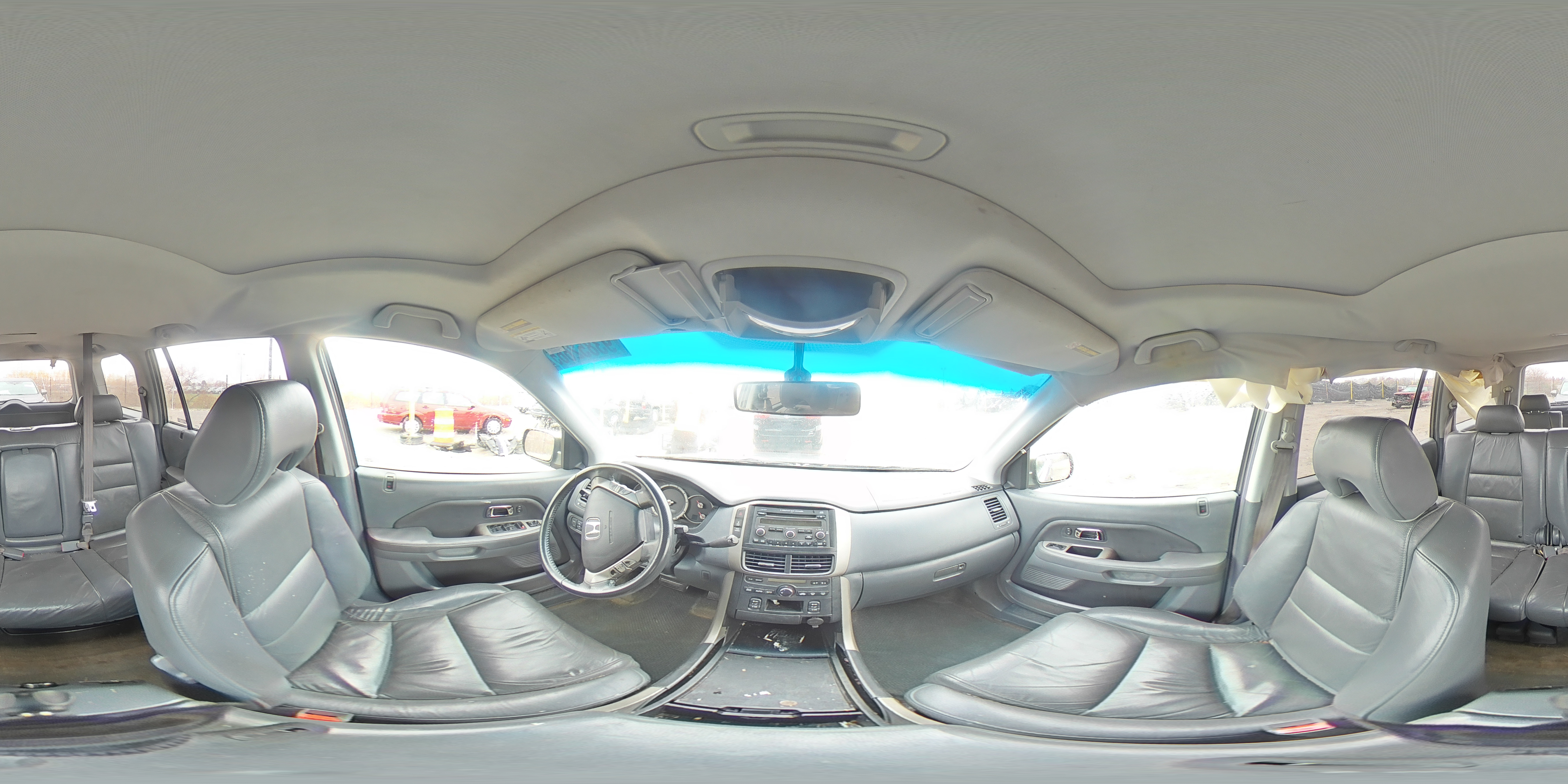 2007 Honda Pilot Exl VIN: 2HKYF18527H527610 Lot: 93852665