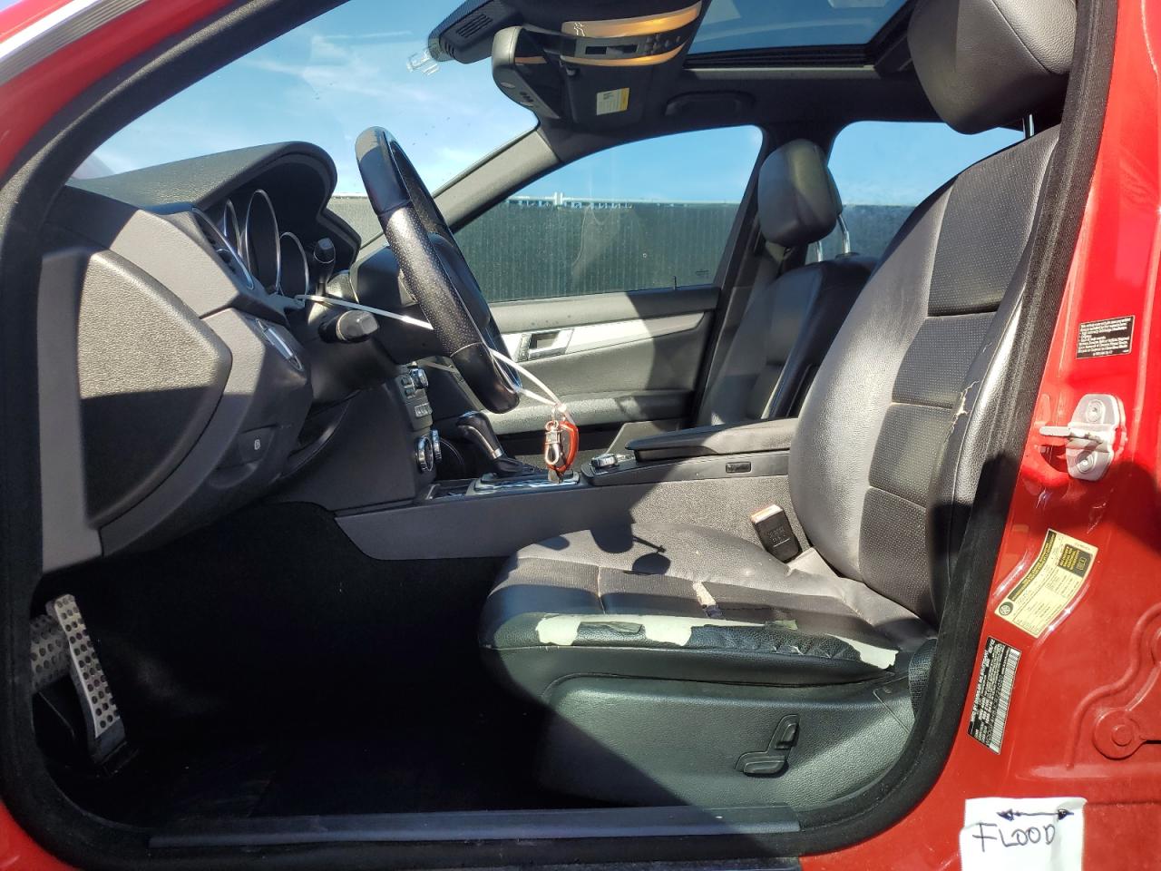 2012 Mercedes-Benz C 250 VIN: WDDGF4HB3CR226050 Lot: 92376215