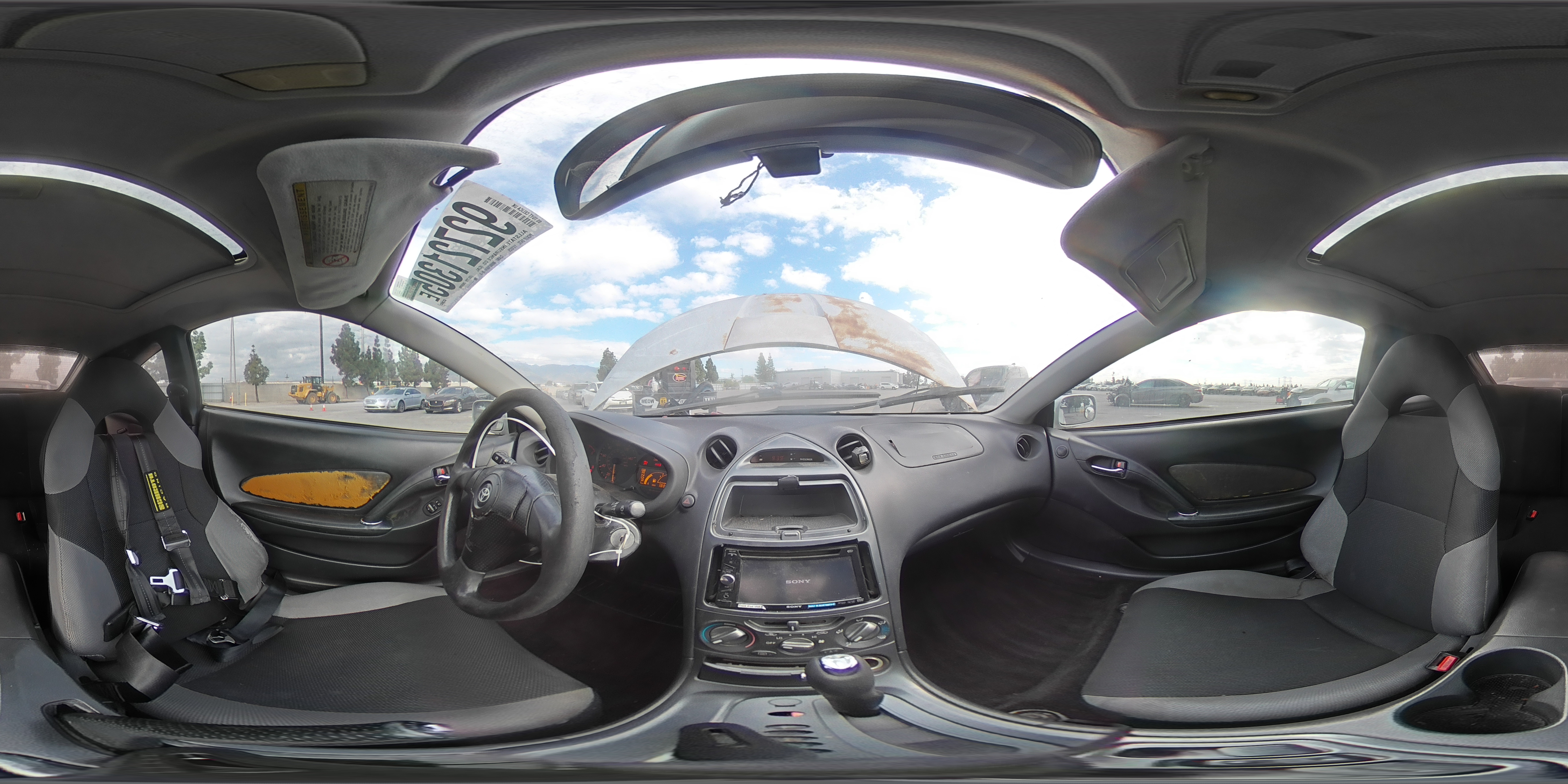 2003 Toyota Celica Gt VIN: JTDDR32T430167241 Lot: 92721305