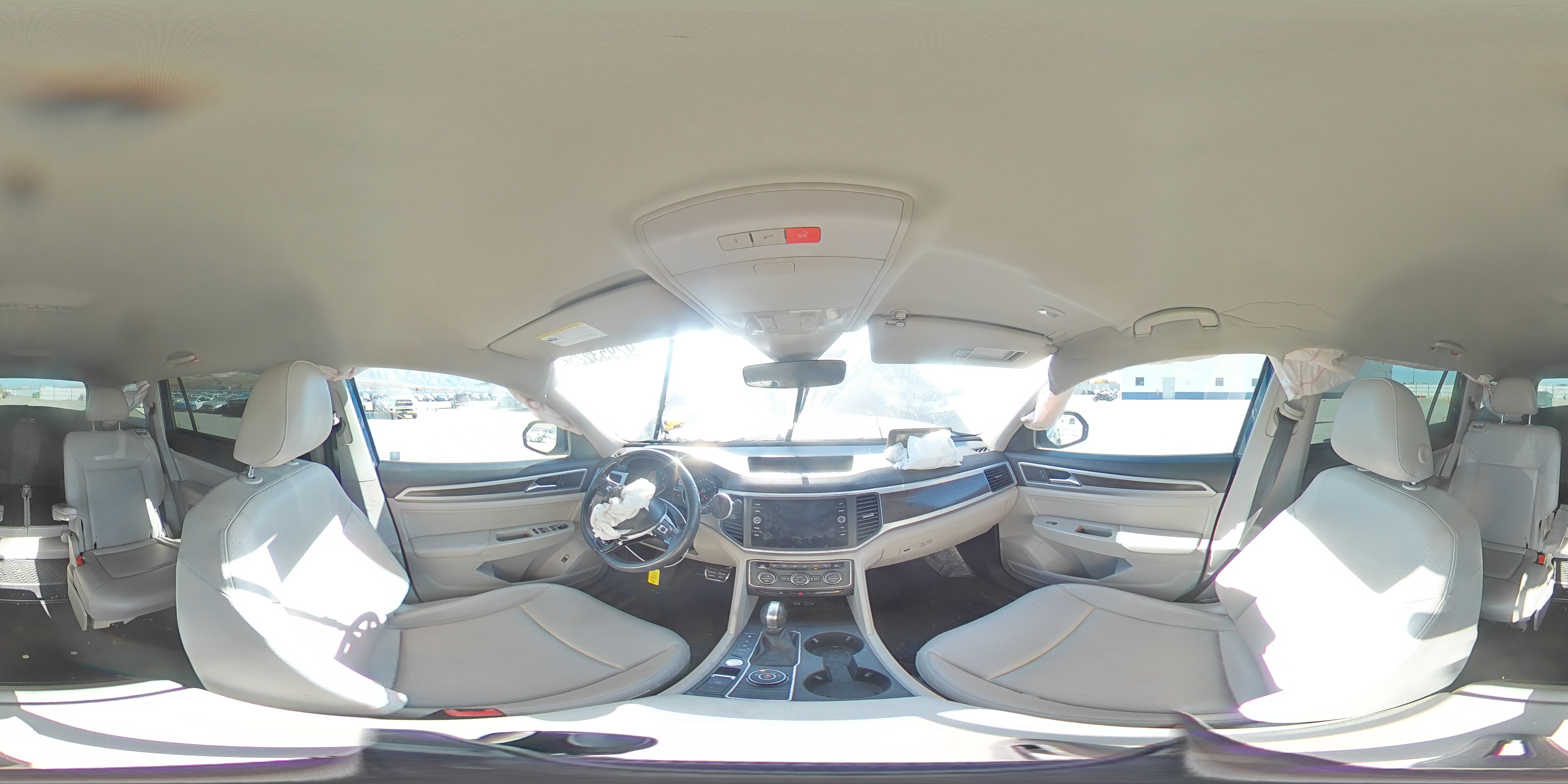 2018 Volkswagen Atlas Se VIN: 1V2PR2CA9JC587110 Lot: 92953225