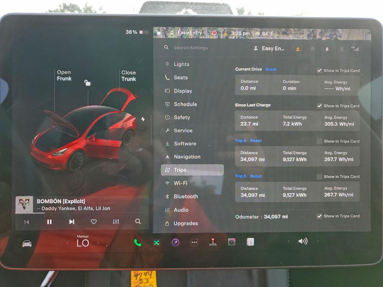 2023 Tesla Model Y VIN: 7SAYGDEE4PF872271 Lot: 94161325