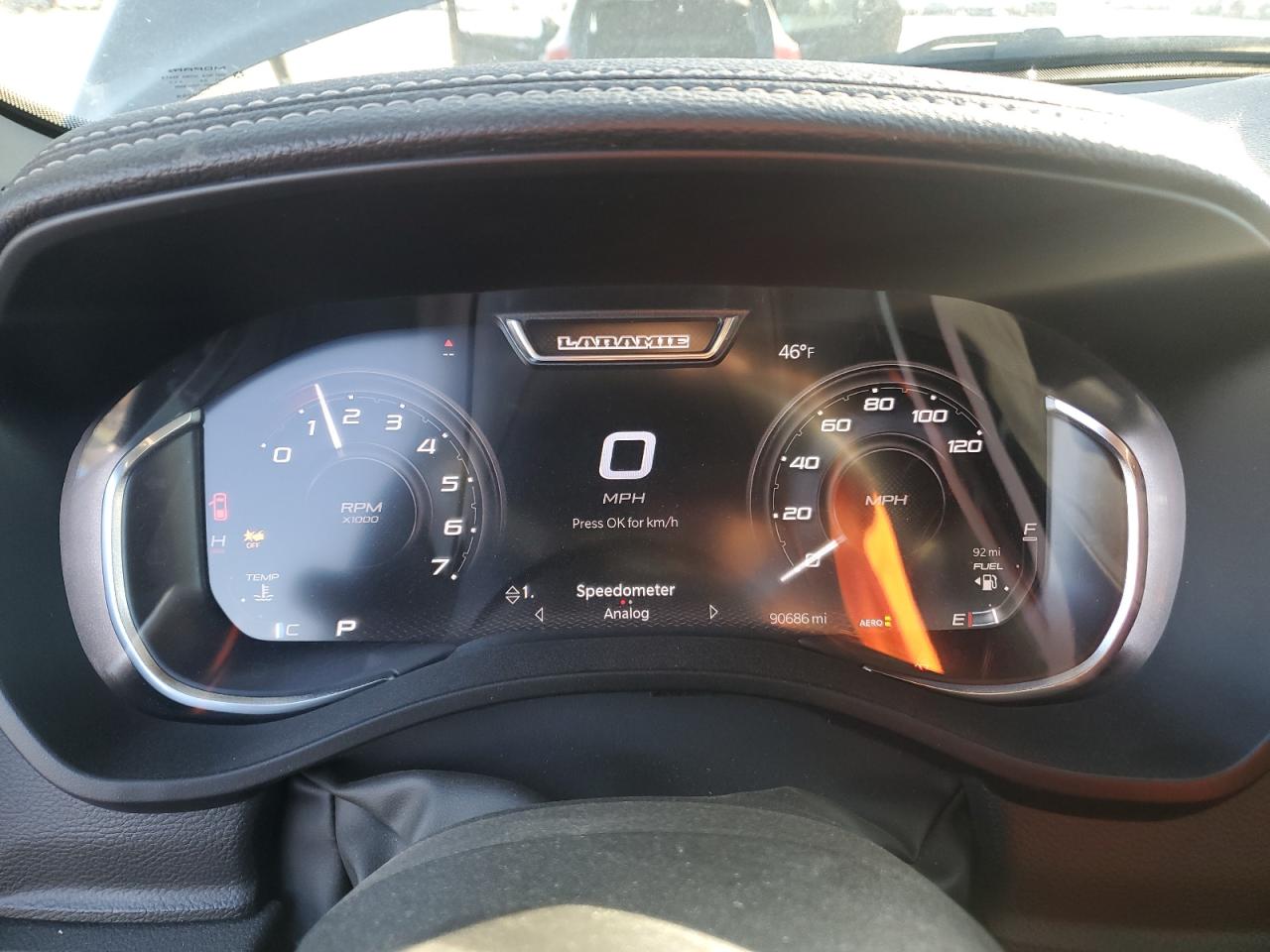 2023 Ram 1500 Laramie VIN: 1C6SRFRT8PN611736 Lot: 92320695