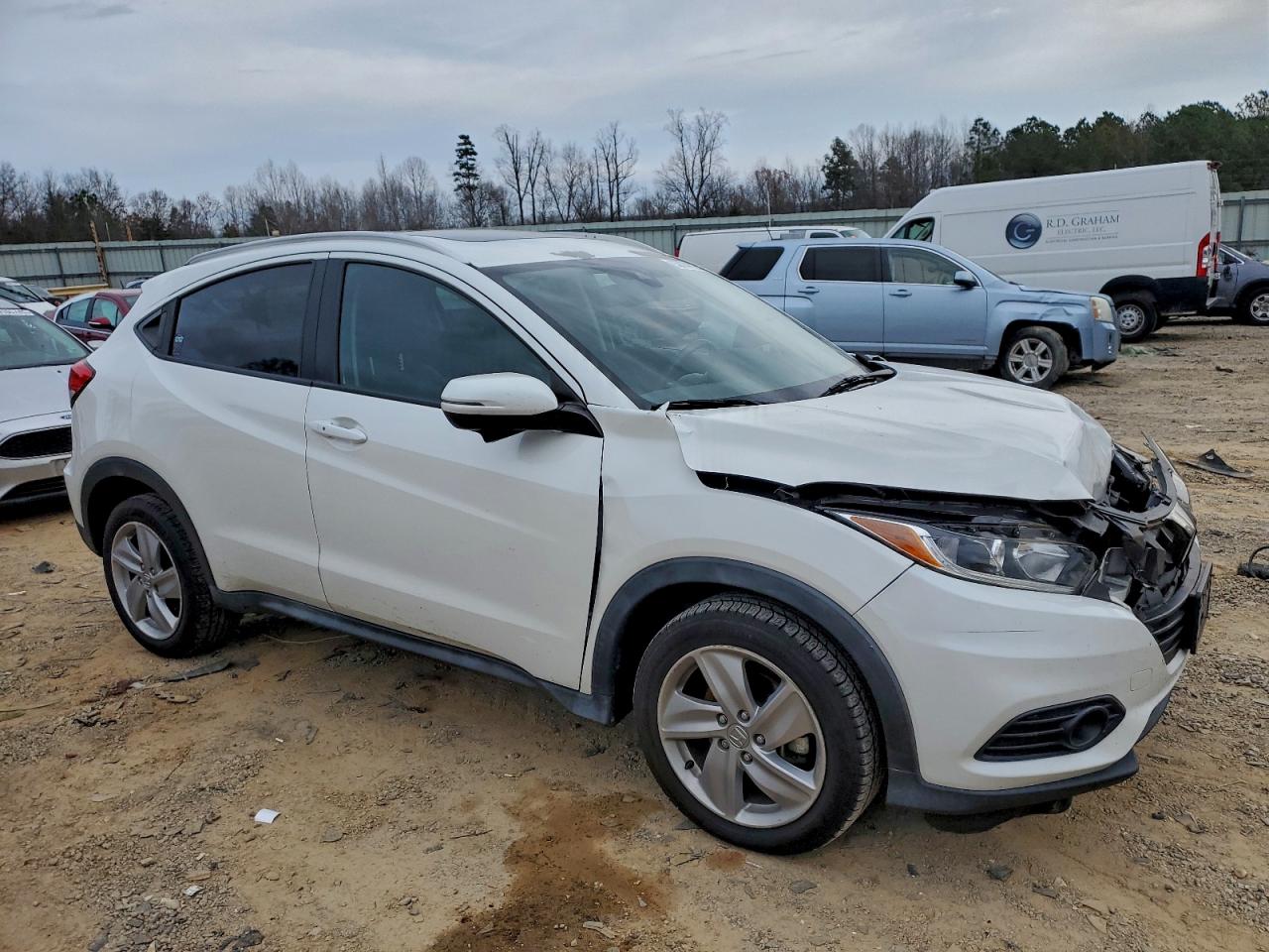2019 Honda Hr-V Exl VIN: 3CZRU6H75KM707718 Lot: 93704135