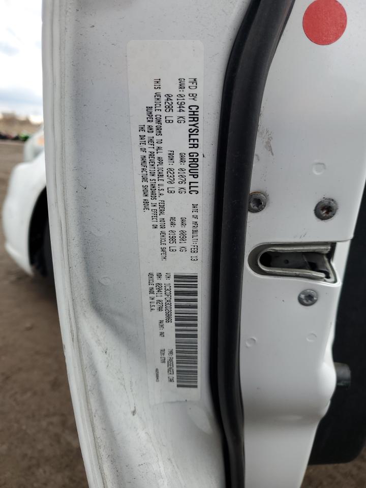 2013 Dodge Dart Limited VIN: 1C3CDFCA3DD268066 Lot: 92646605