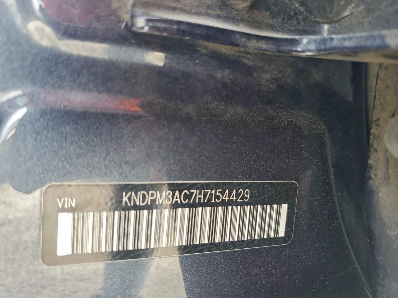 2017 Kia Sportage Lx VIN: KNDPM3AC7H7154429 Lot: 94311265