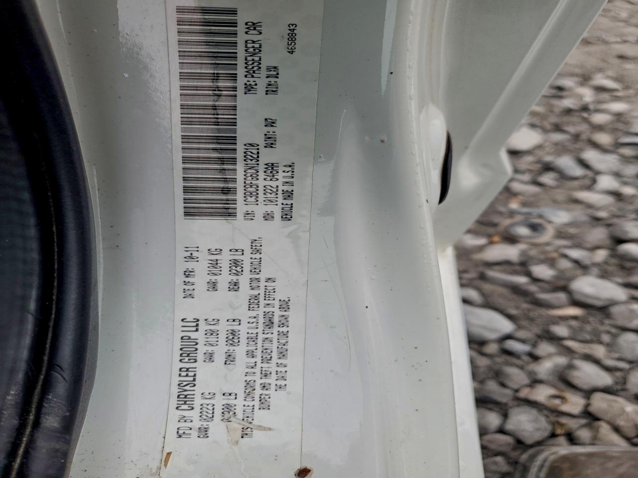 2012 Chrysler 200 Limited VIN: 1C3BCBFG6CN132210 Lot: 93682535