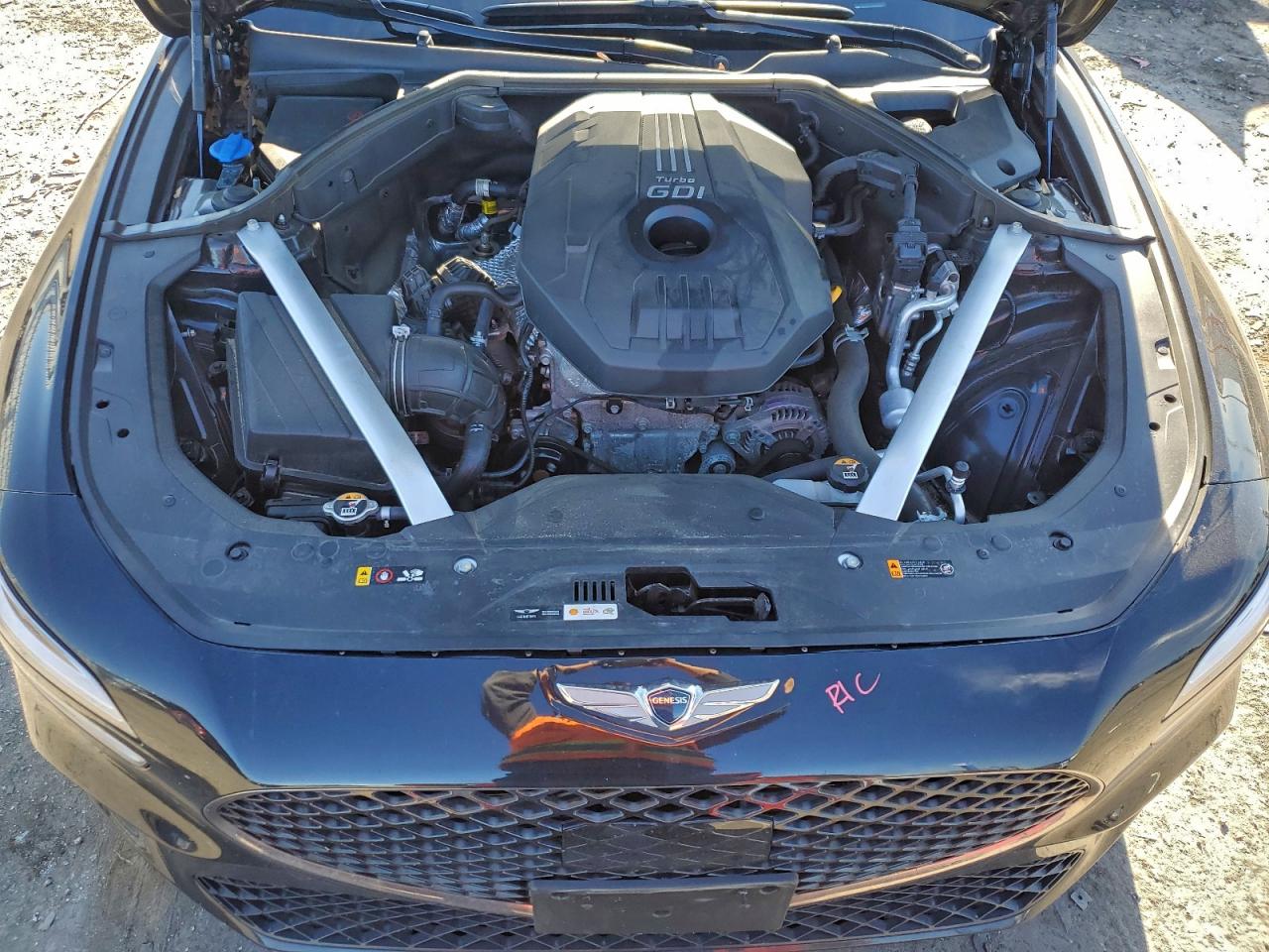 2023 Genesis G70 Base VIN: KMTG34TA7PU112820 Lot: 93768495