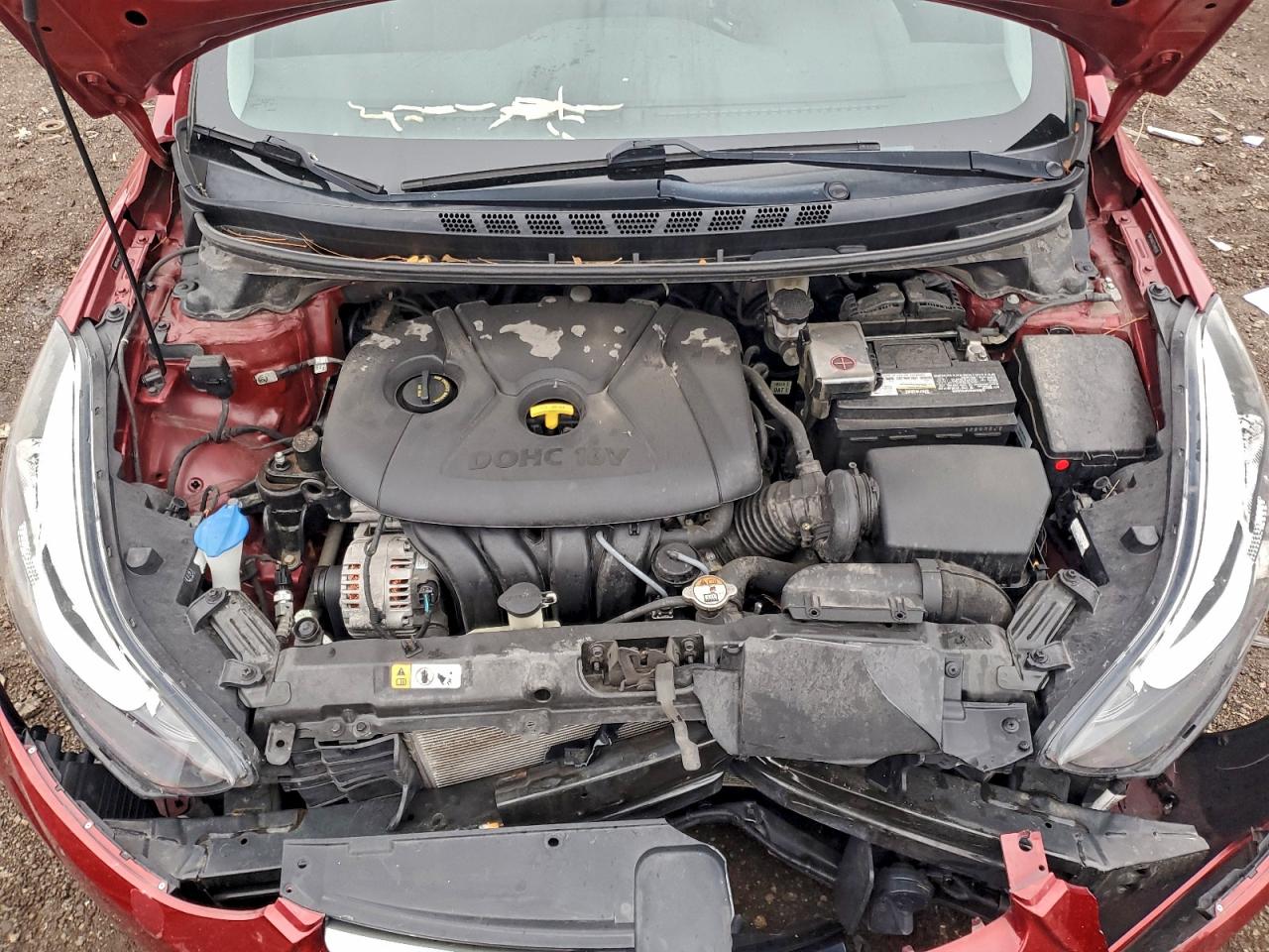 2014 Hyundai Elantra Se VIN: 5NPDH4AE7EH491026 Lot: 94410595