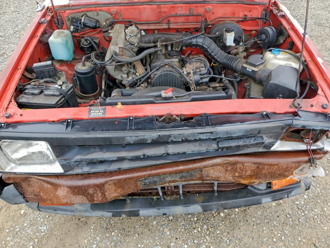 1991 Mazda B2200 Short Bed VIN: JM2UF1236M0123493 Lot: 93346765