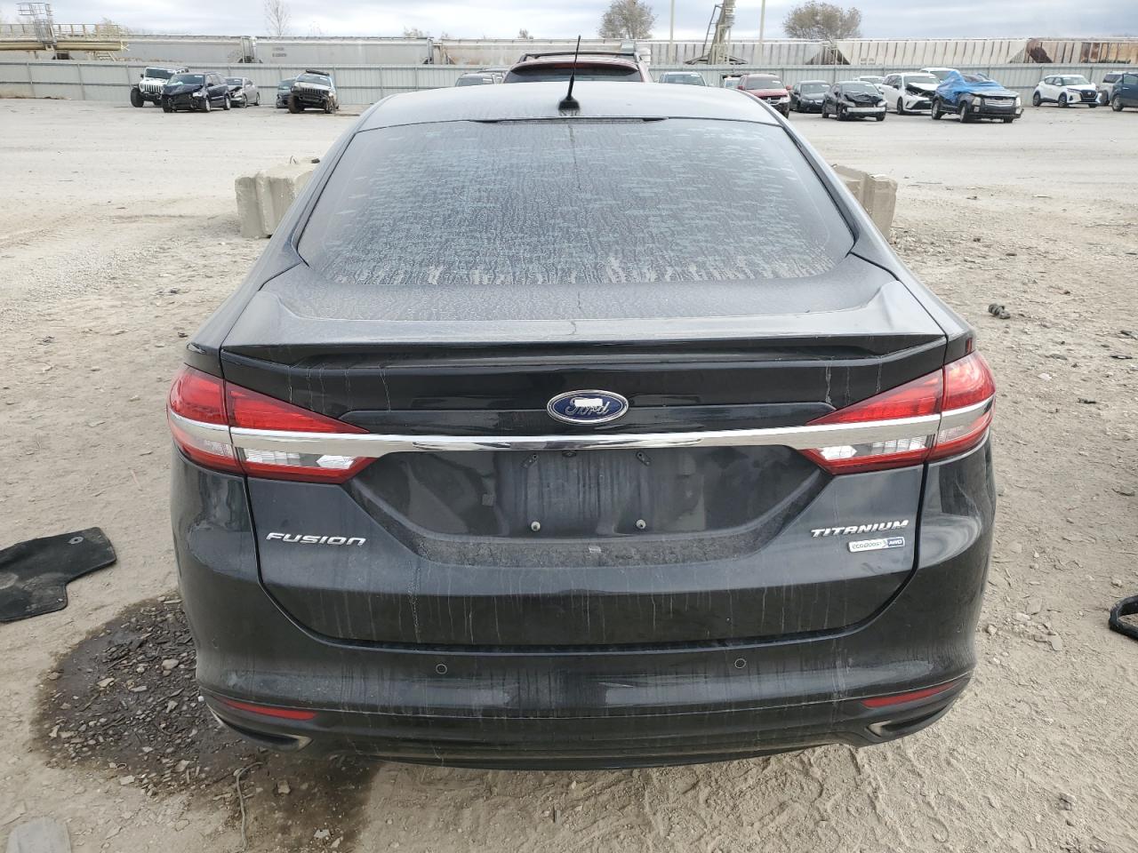 2018 Ford Fusion Titanium/Platinum VIN: 3FA6P0D95JR234009 Lot: 93114175
