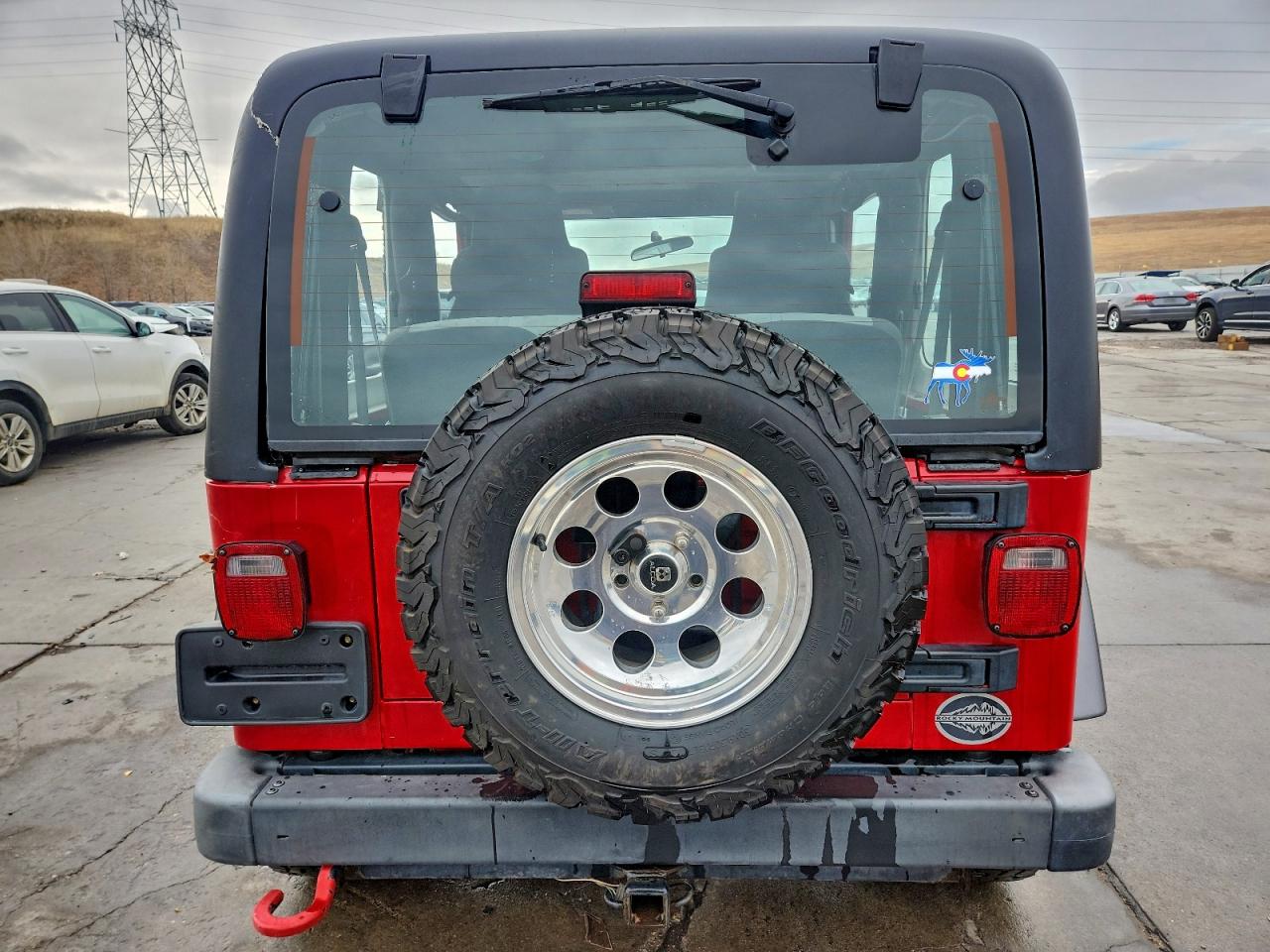 2004 Jeep Wrangler X VIN: 1J4FA39S44P797163 Lot: 93047675