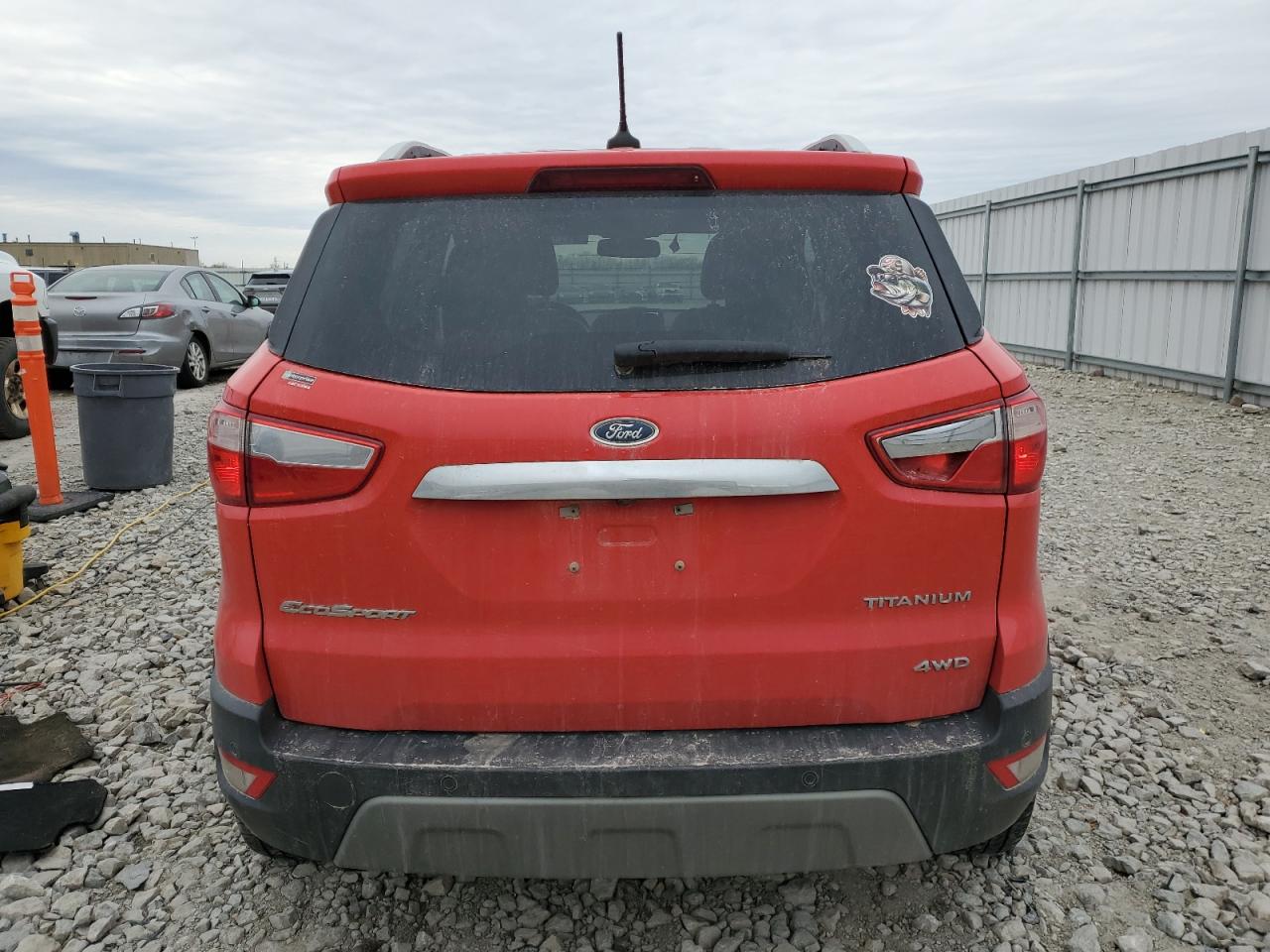 2020 Ford Ecosport Titanium VIN: MAJ6S3KL9LC350121 Lot: 91111635