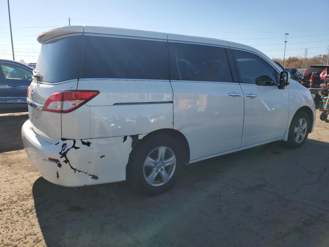 2015 Nissan Quest S VIN: JN8AE2KP7F9131091 Lot: 90909565