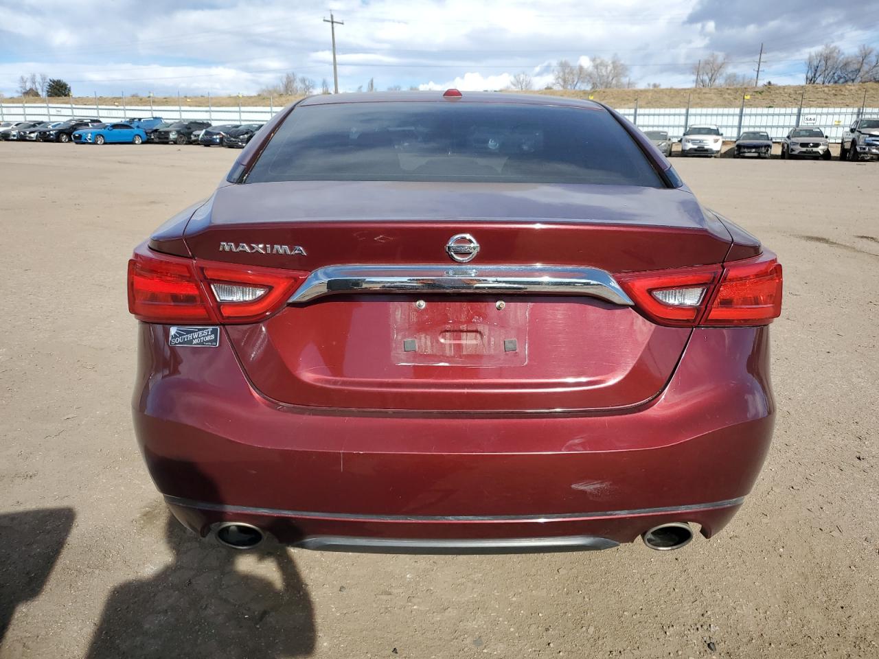 2016 Nissan Maxima 3.5S VIN: 1N4AA6APXGC383136 Lot: 93094425