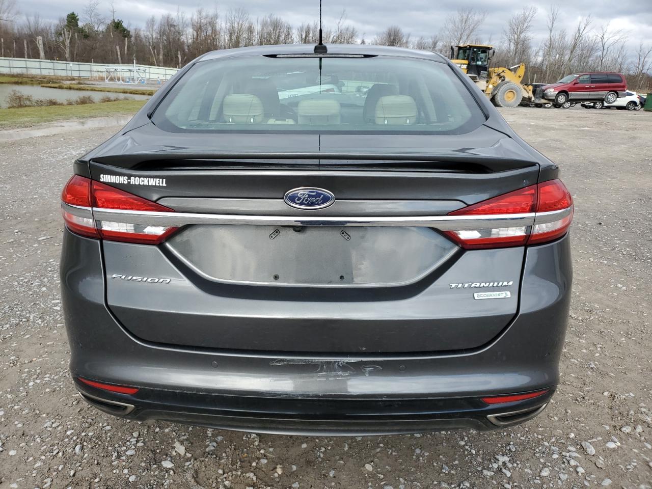 2017 Ford Fusion Titanium VIN: 3FA6P0K91HR115001 Lot: 92835055