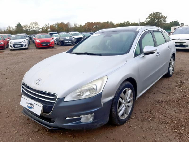 2012 PEUGEOT 508 2.0 HDI 140 ACTIVE 5DR for sale at Copart COLCHESTER