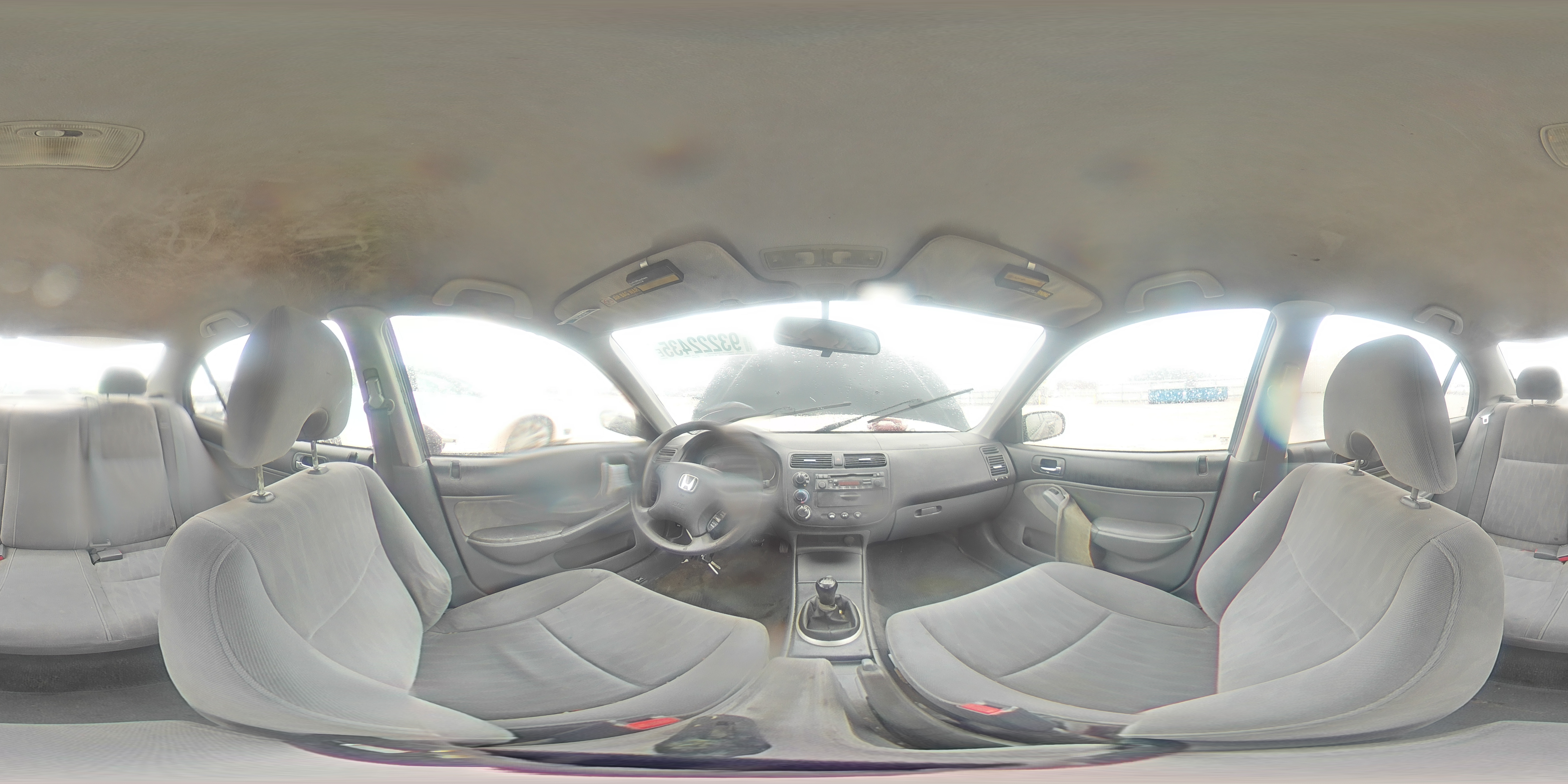 2003 Honda Civic Lx VIN: 1HGES15613L024363 Lot: 93222435