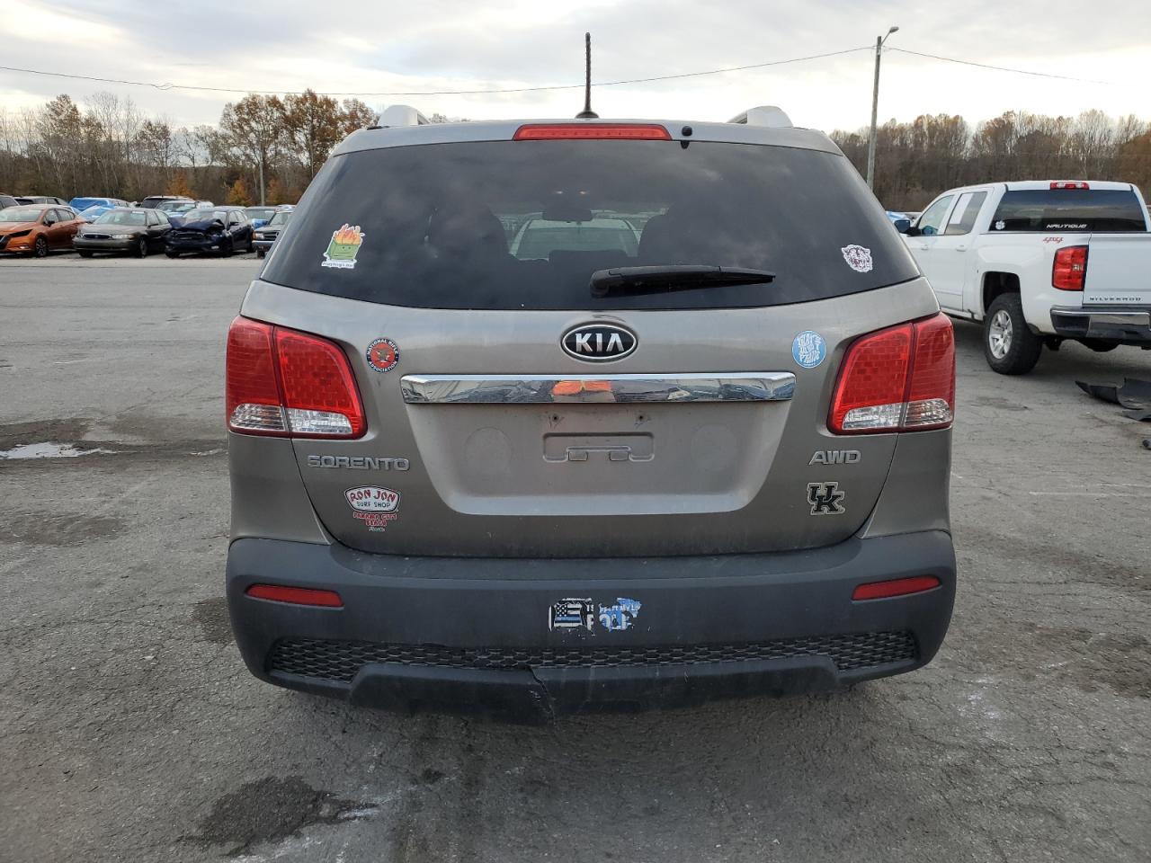 2013 Kia Sorento Lx VIN: 5XYKTDA21DG327417 Lot: 92190695