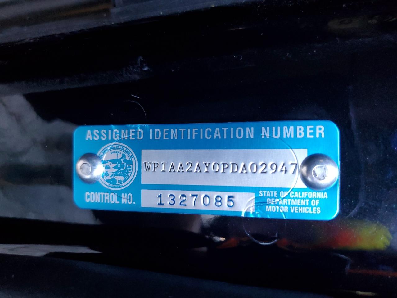 2023 Porsche Cayenne Base VIN: WP1AA2AY0PDA02947 Lot: 81714415