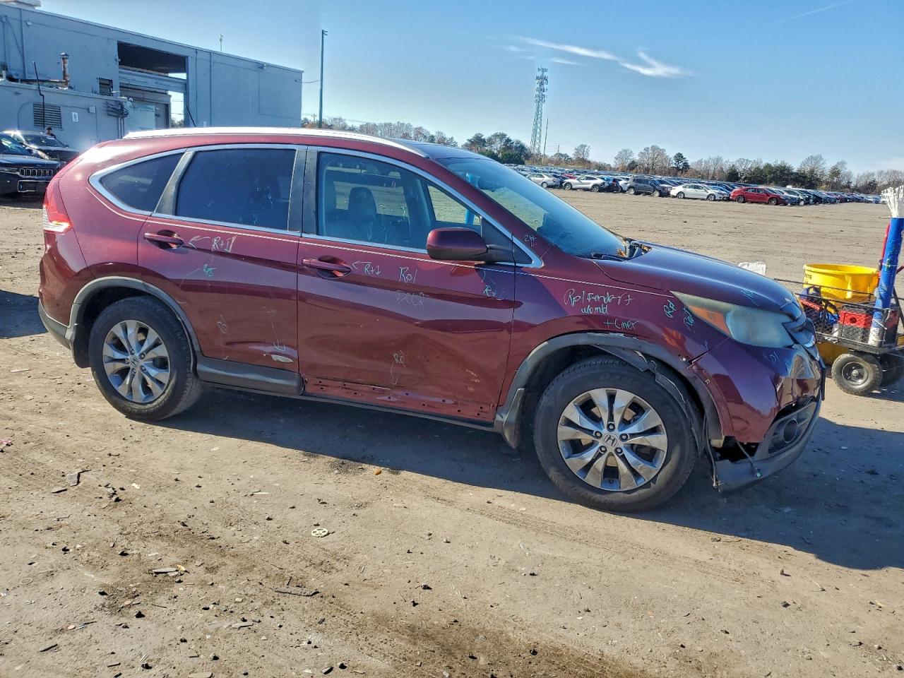 2013 Honda Cr-V Exl VIN: 5J6RM4H71DL033866 Lot: 93735985