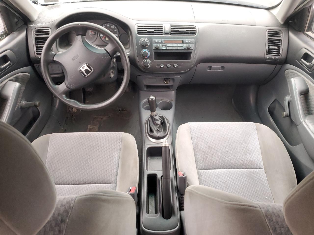 2003 Honda Civic Dx VIN: 2HGES15163H619839 Lot: 93301805