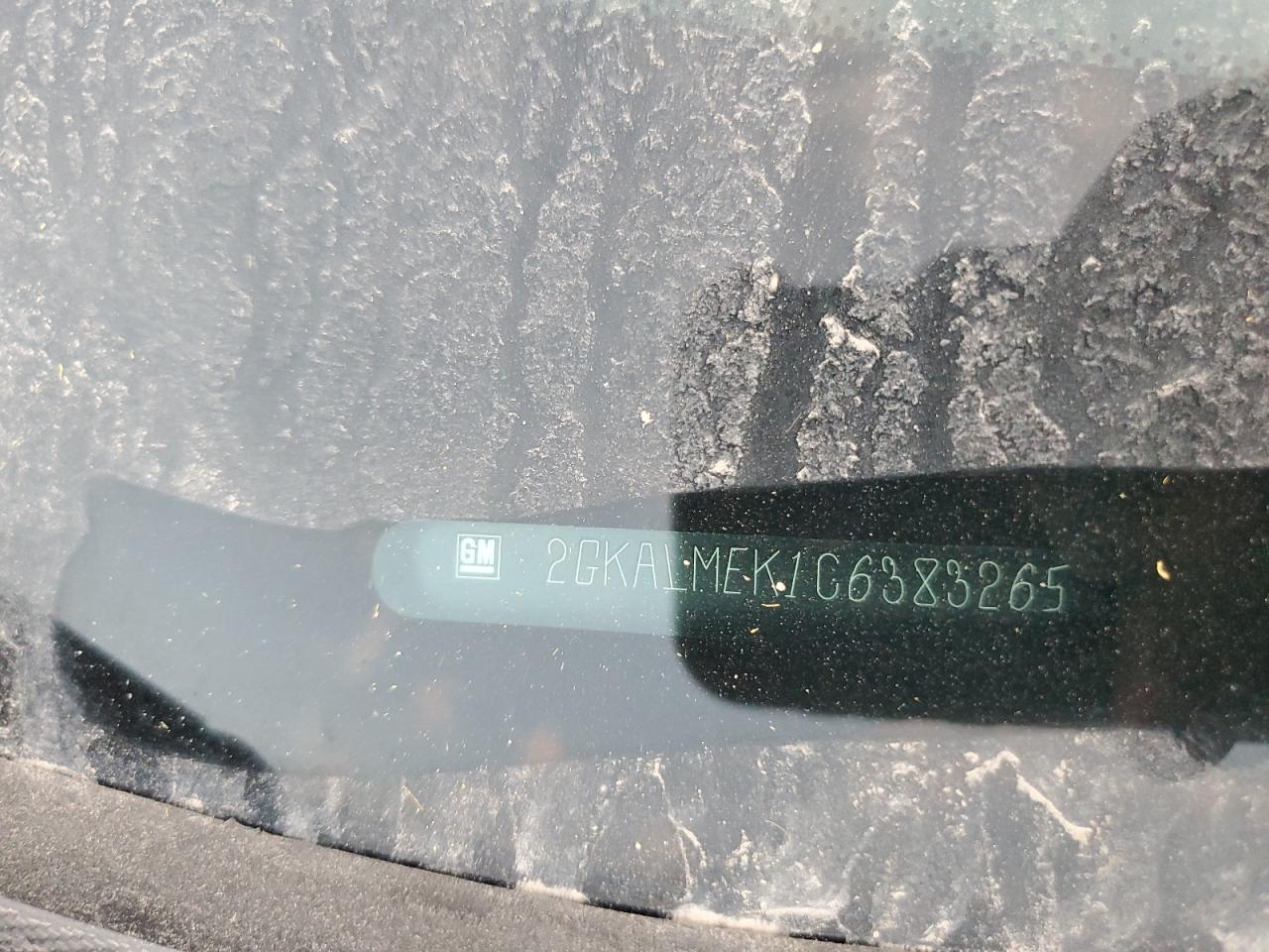 2012 GMC Terrain Sle VIN: 2GKALMEK1C6383265 Lot: 93233635
