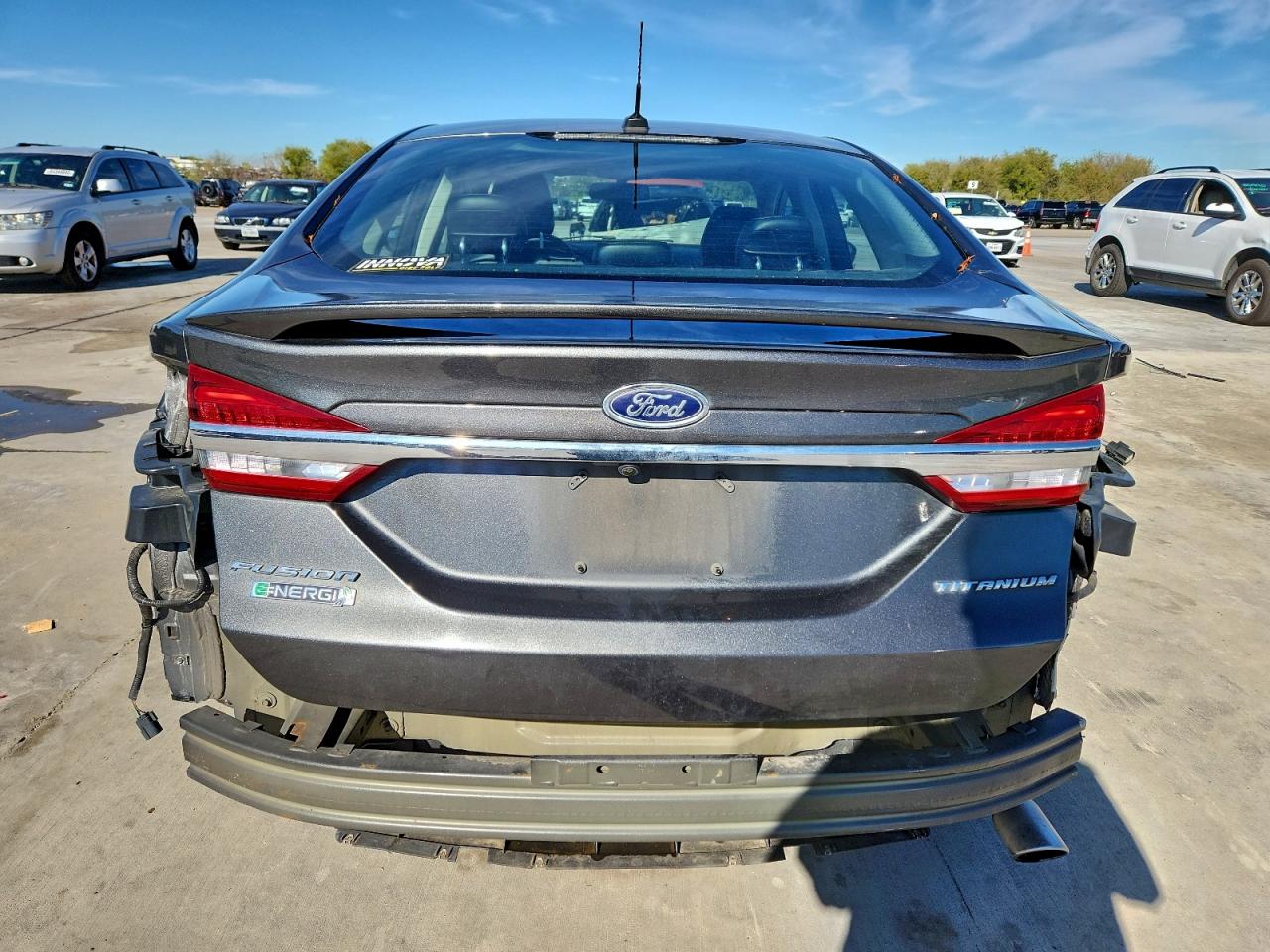 2017 Ford Fusion Titanium Phev VIN: 3FA6P0SU6HR243304 Lot: 94118545