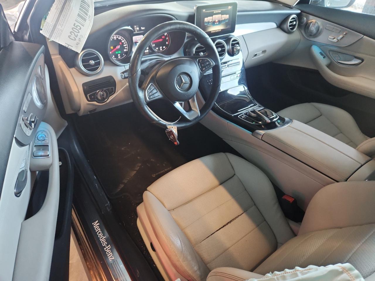 2017 Mercedes-Benz C 300 VIN: WDDWJ4JB9HF564033 Lot: 85399765