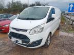 2014 FORD TRANSIT CUSTOM 2.2 TDCI 125PS LOW ROOF LIMITED VAN for sale at Copart BRISTOL