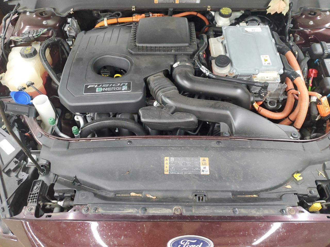 2017 Ford Fusion Titanium Phev VIN: 3FA6P0SU0HR127936 Lot: 90383535