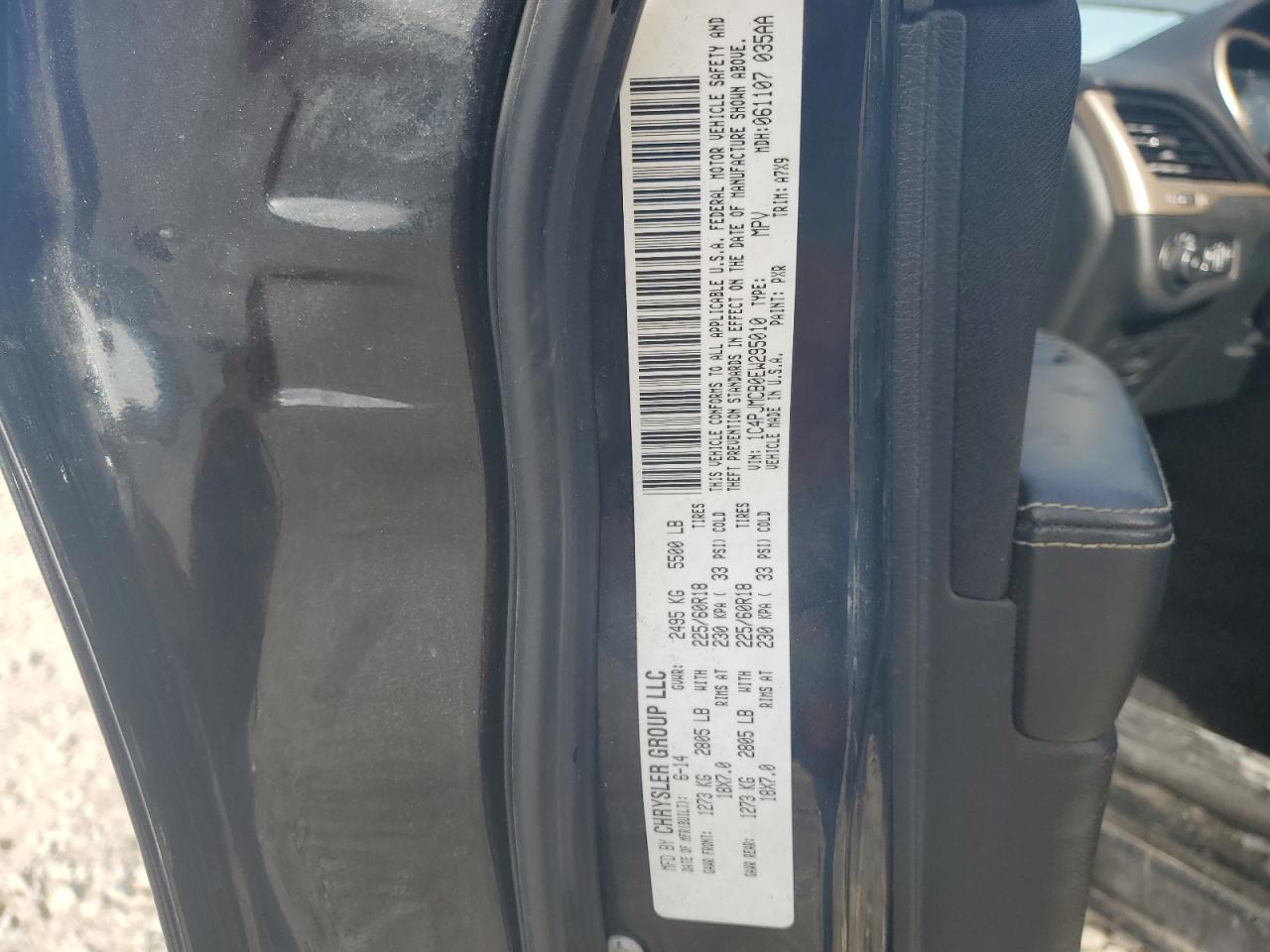 2014 Jeep Cherokee Latitude VIN: 1C4PJMCB0EW295010 Lot: 85429055