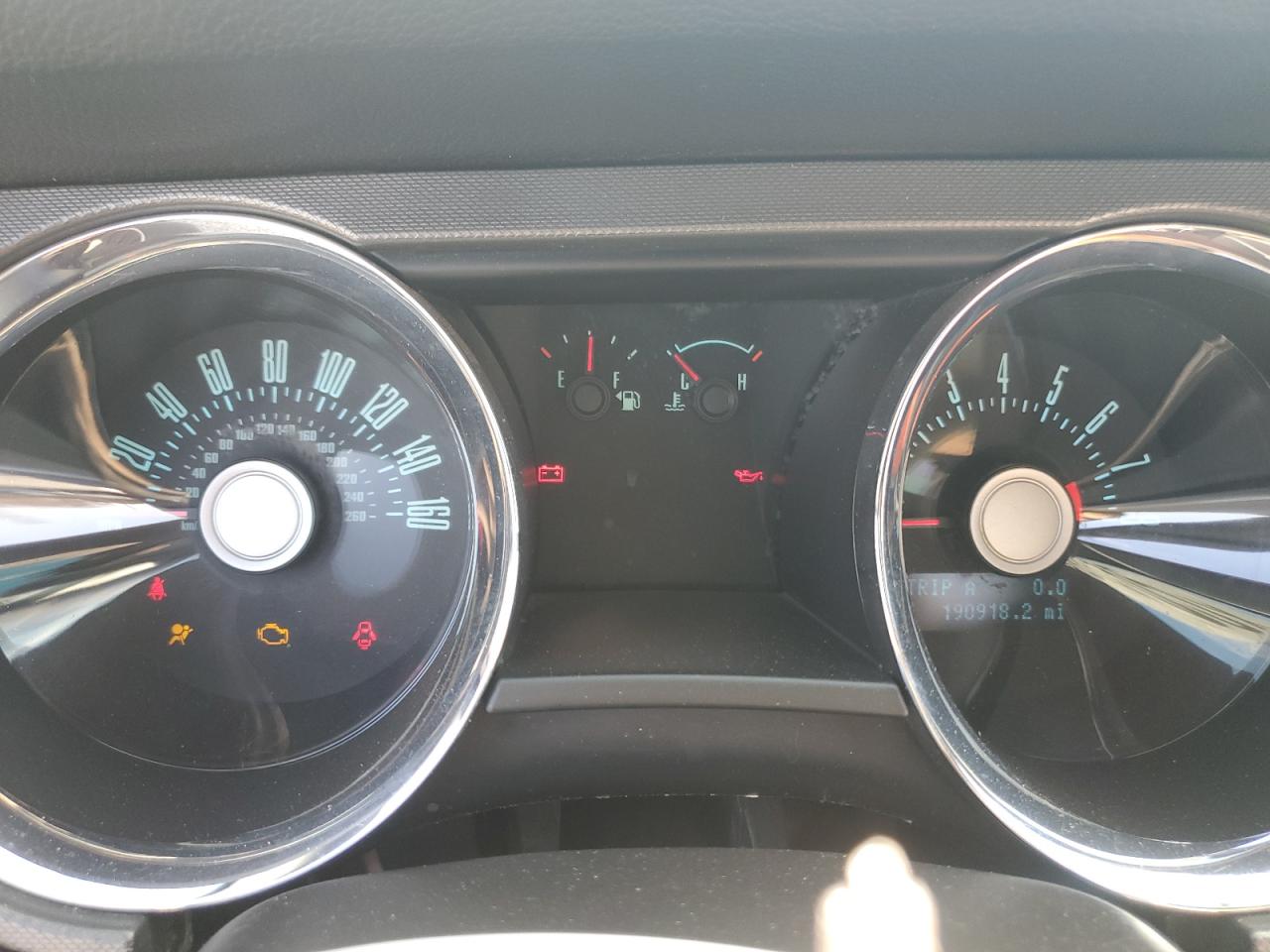 2012 Ford Mustang VIN: 1ZVBP8AM0C5259919 Lot: 93096835