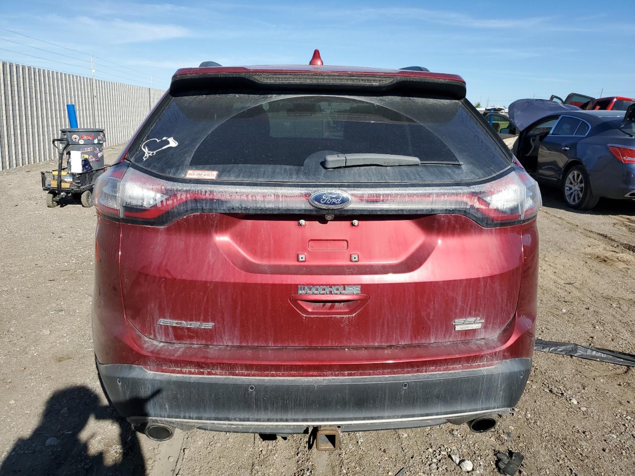 2018 Ford Edge Sel VIN: 2FMPK4J94JBC26941 Lot: 90581345