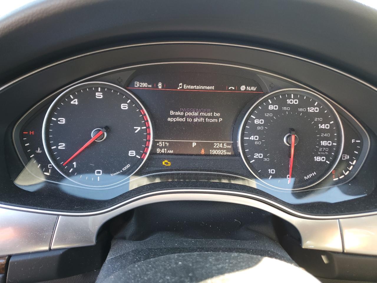 2012 Audi A6 Prestige VIN: WAUHGAFC2CN136608 Lot: 91119005