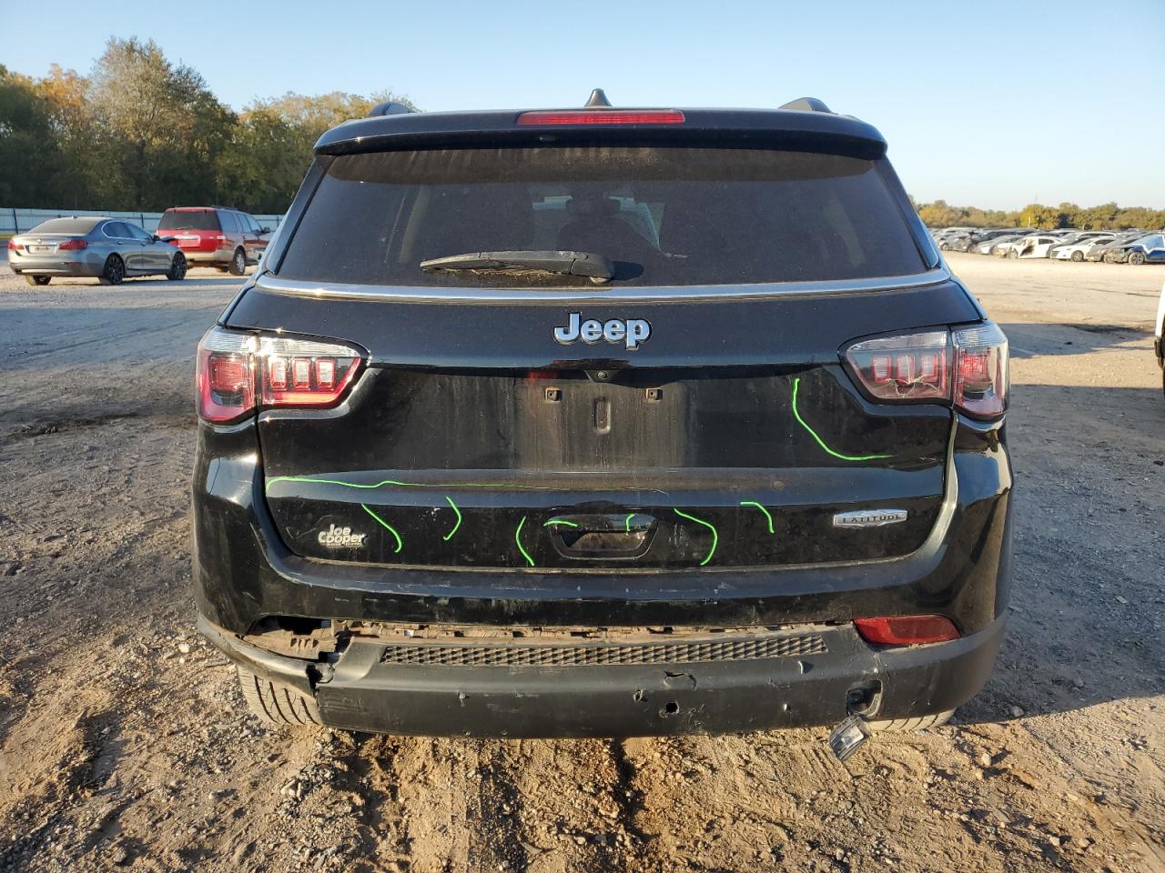 2022 Jeep Compass Latitude VIN: 3C4NJCBB7NT155707 Lot: 91265285