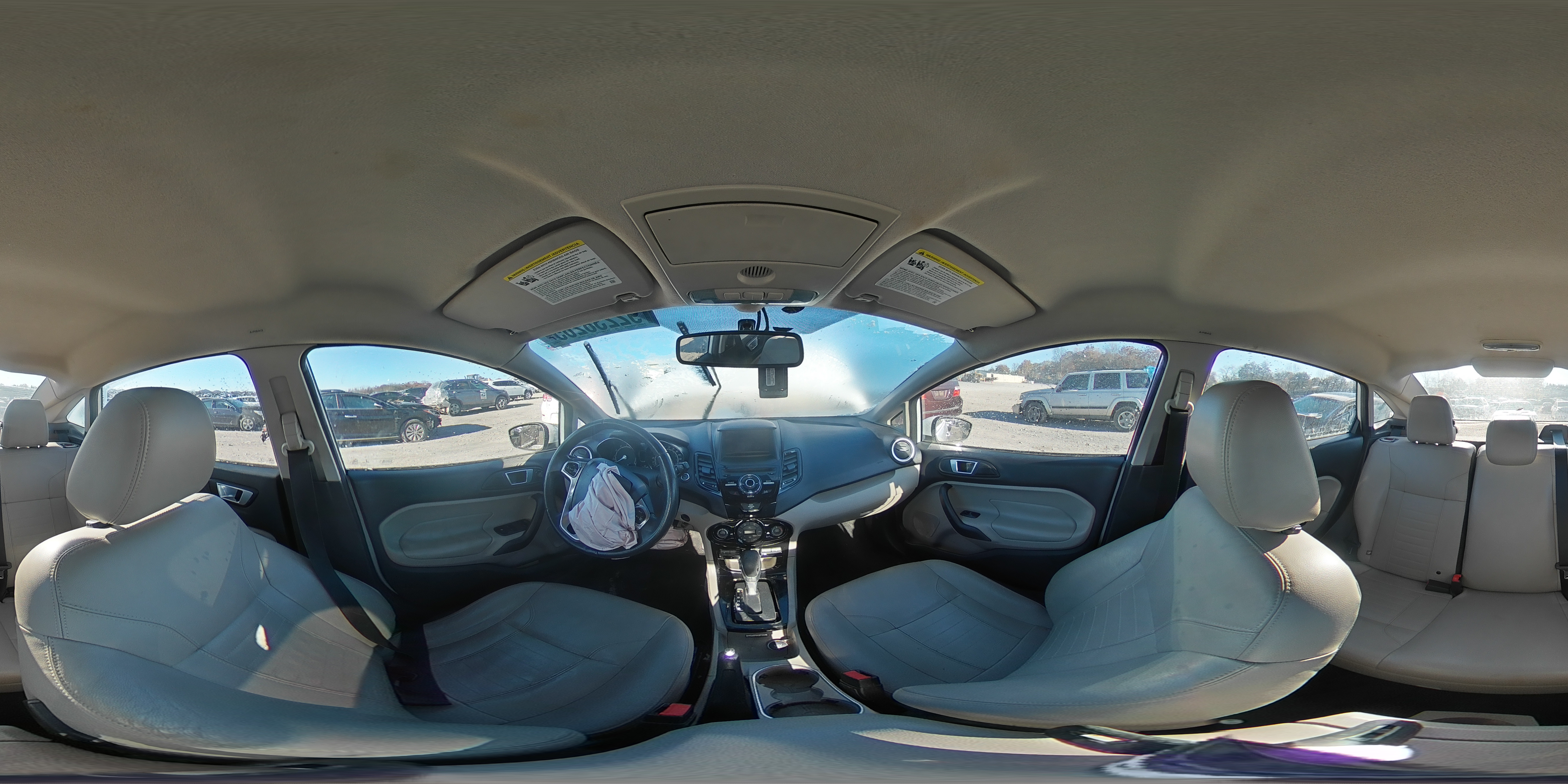 2015 Ford Fiesta Titanium VIN: 3FADP4CJ9FM117595 Lot: 92238265