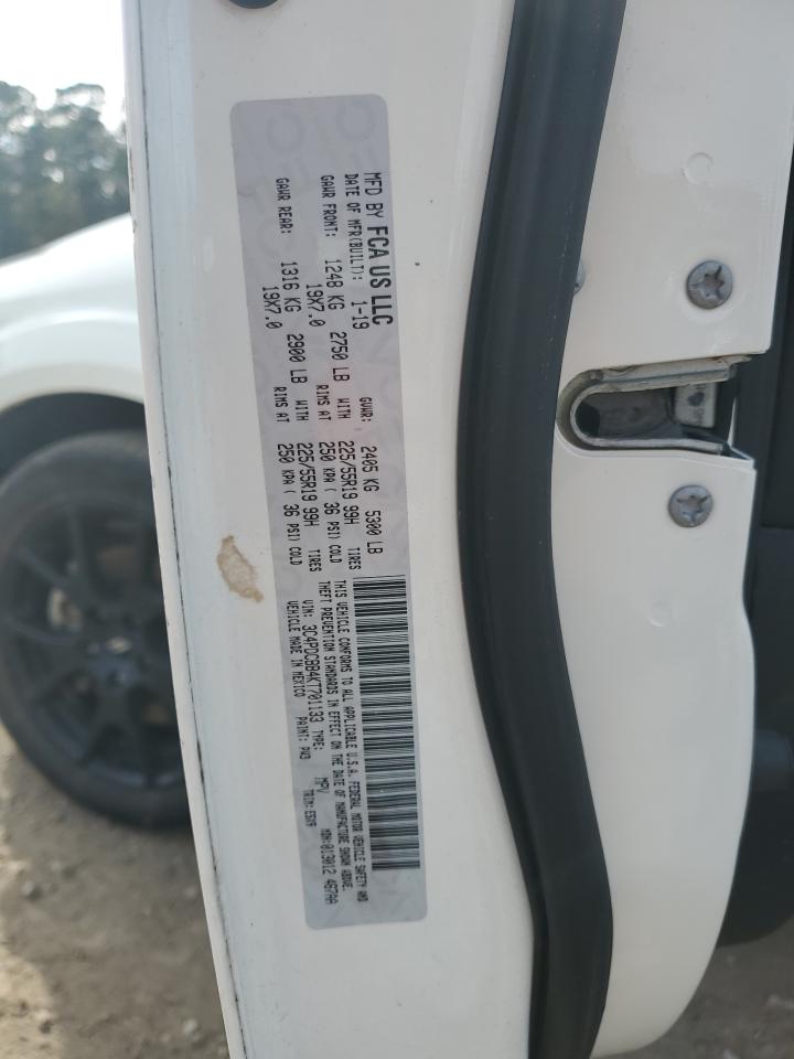 2019 Dodge Journey Se VIN: 3C4PDCBB4KT701133 Lot: 92910855