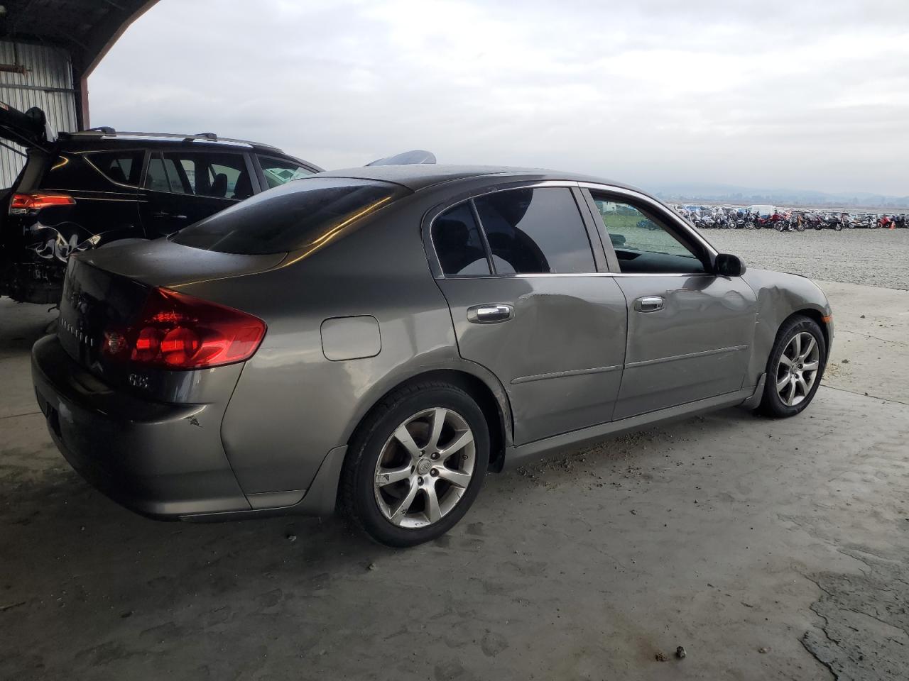 2006 Infiniti G35 grey null gas JNKCV51E56M515260 photo #4