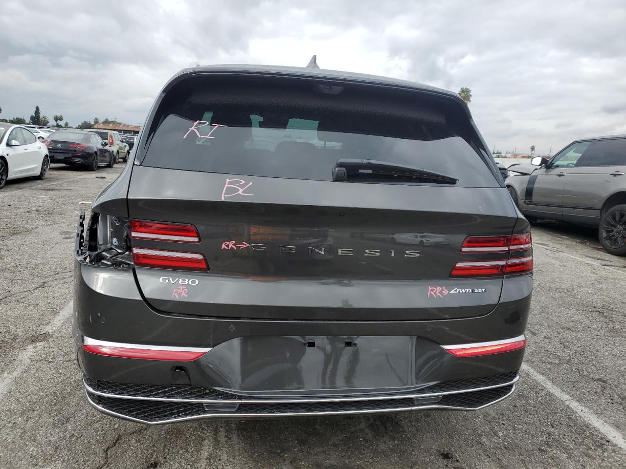 2025 Genesis Gv80 Prestige VIN: KMUHEESC8SU238826 Lot: 91216305