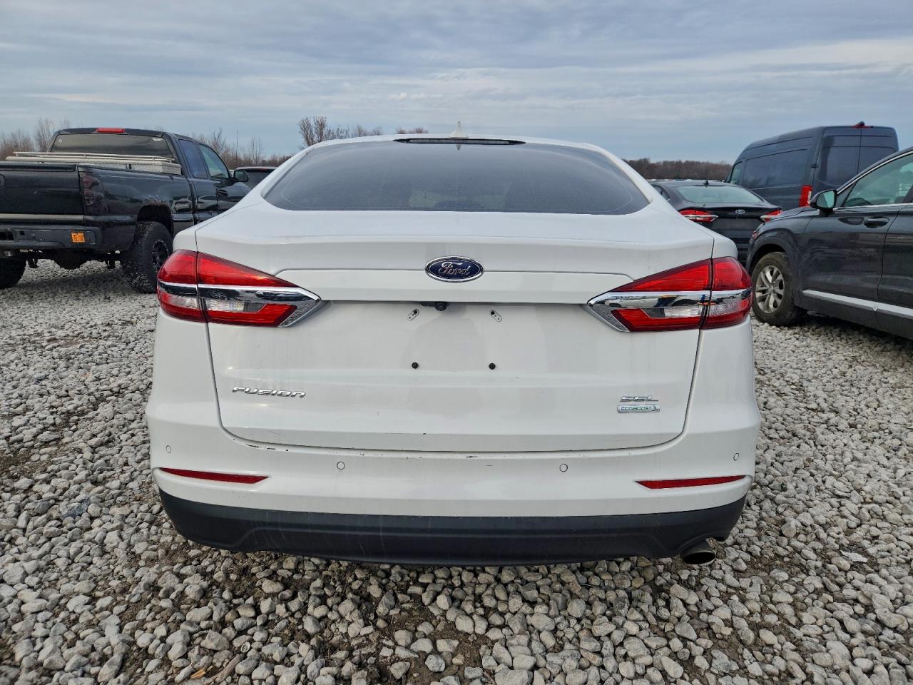2019 Ford Fusion Sel VIN: 3FA6P0CD9KR261026 Lot: 92761865