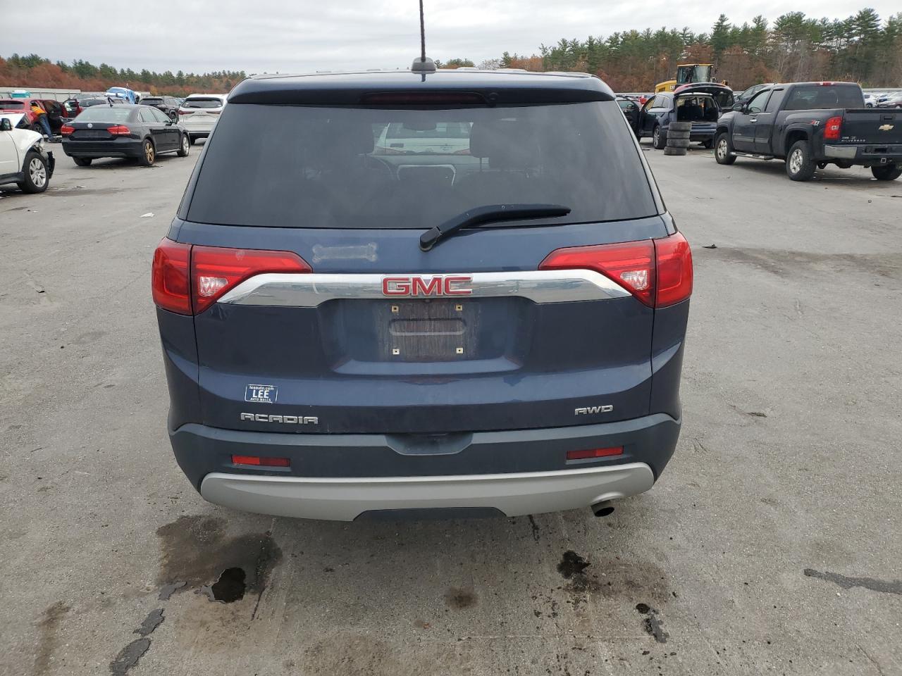 2018 GMC Acadia Sle VIN: 1GKKNRLA9JZ169888 Lot: 90800605