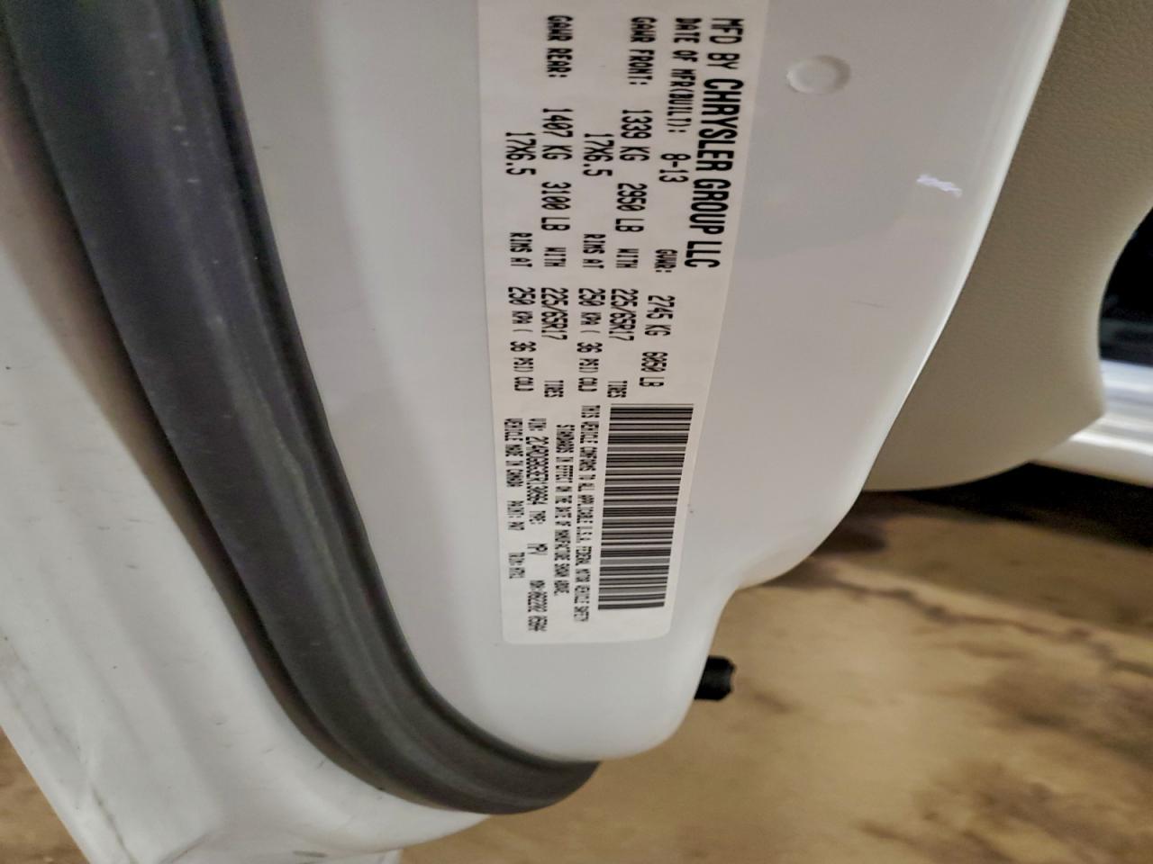 2014 Dodge Grand Caravan Se VIN: 2C4RDGBG3ER130964 Lot: 94658185